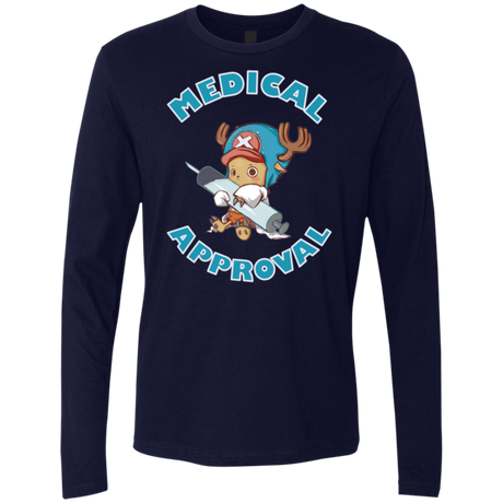 T-Shirts Midnight Navy / Small Medical approval Men's Premium Long Sleeve