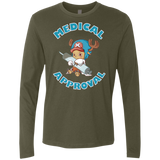 T-Shirts Military Green / Small Medical approval Men's Premium Long Sleeve