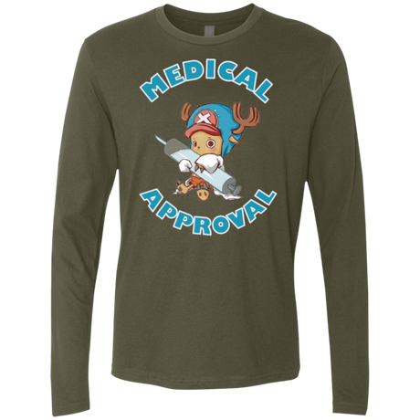 T-Shirts Military Green / Small Medical approval Men's Premium Long Sleeve