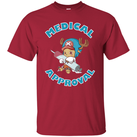 T-Shirts Cardinal / Small Medical approval T-Shirt