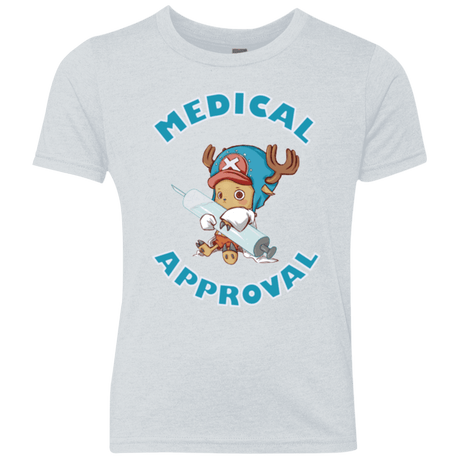 T-Shirts Heather White / YXS Medical approval Youth Triblend T-Shirt
