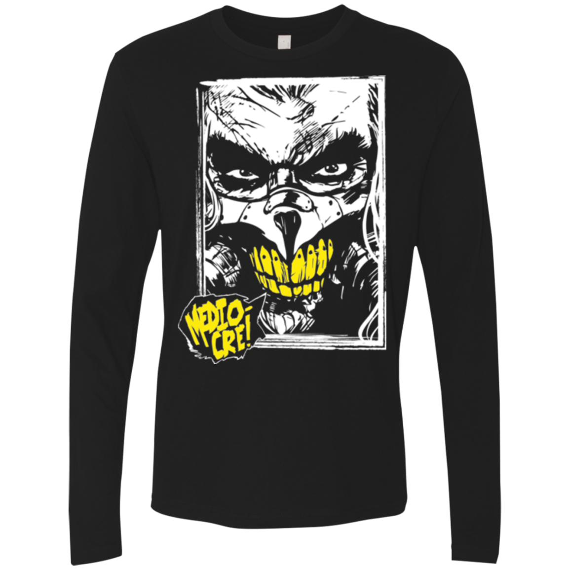 T-Shirts Black / Small Mediocre II Men's Premium Long Sleeve