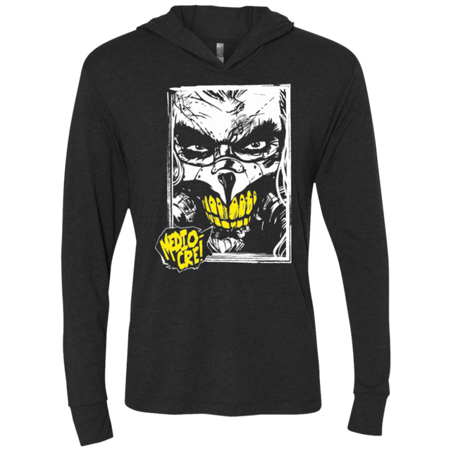 T-Shirts Vintage Black / X-Small Mediocre II Triblend Long Sleeve Hoodie Tee