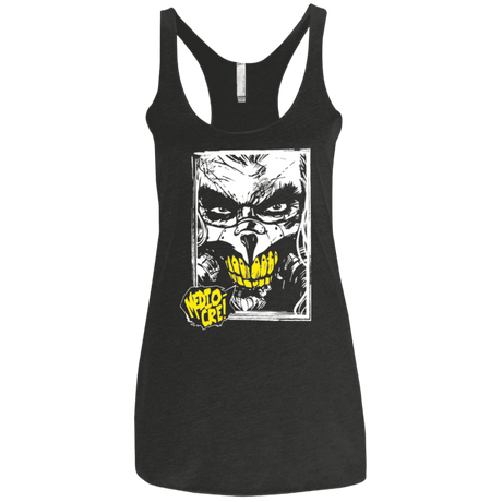 T-Shirts Vintage Black / X-Small Mediocre II Women's Triblend Racerback Tank