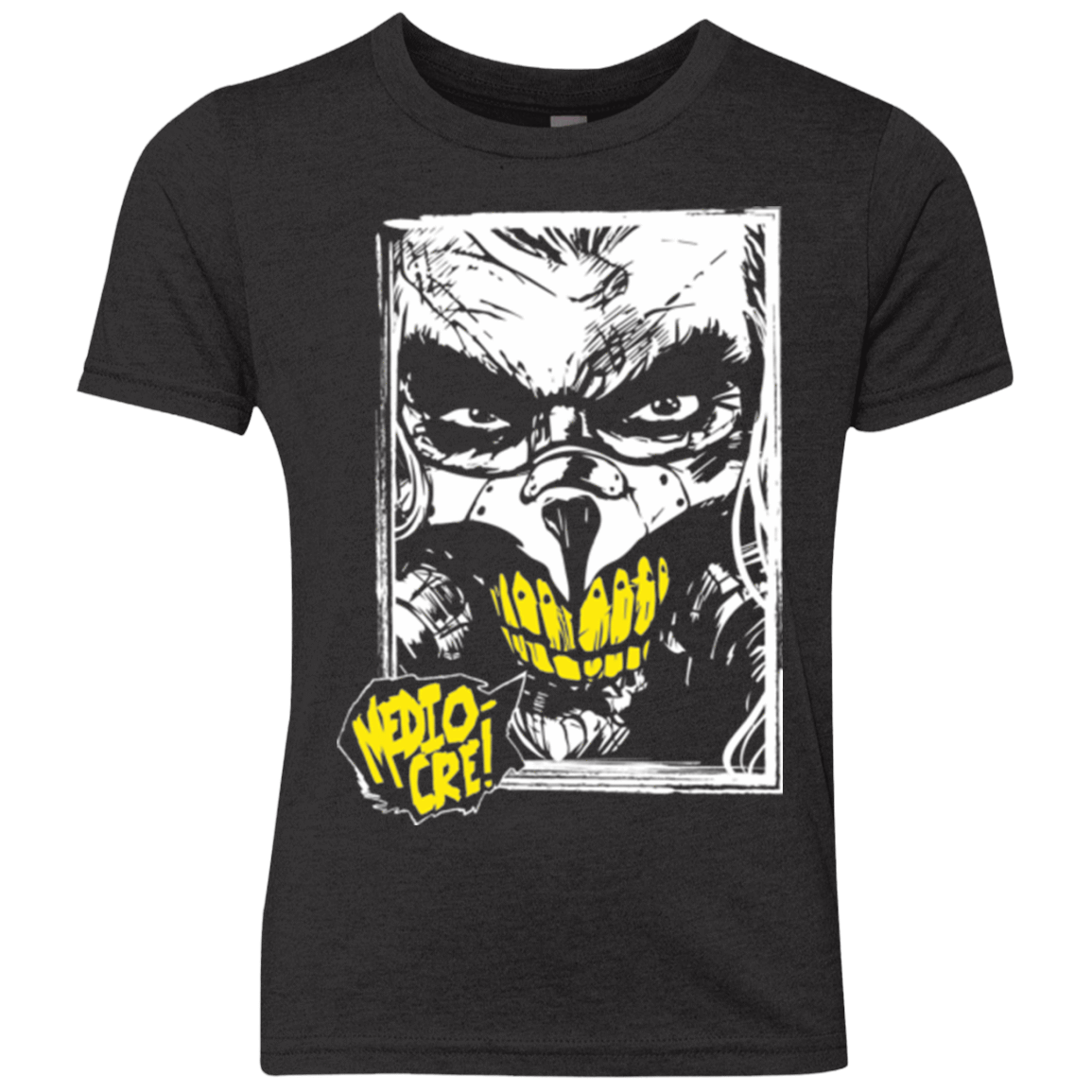 T-Shirts Vintage Black / YXS Mediocre II Youth Triblend T-Shirt