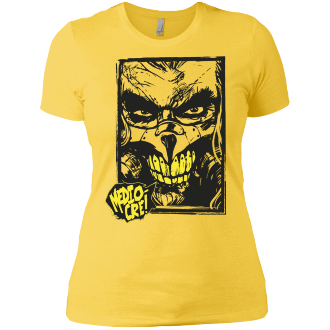 T-Shirts Vibrant Yellow / X-Small Mediocre Women's Premium T-Shirt