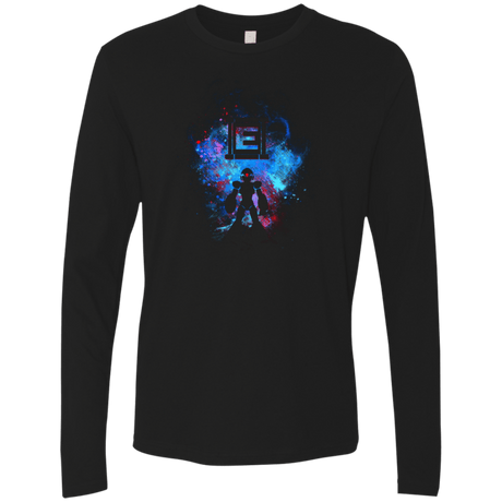 T-Shirts Black / Small MEGA ART Men's Premium Long Sleeve