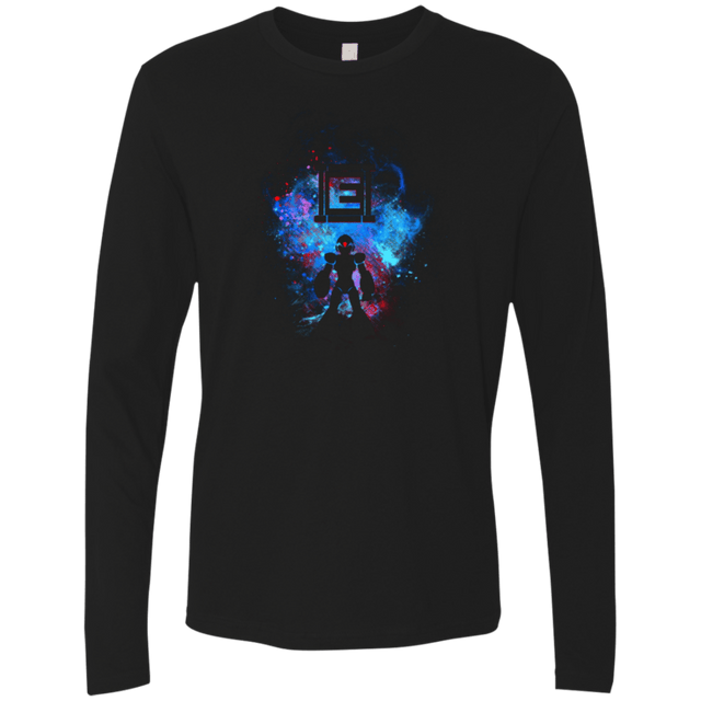 T-Shirts Black / Small MEGA ART Men's Premium Long Sleeve