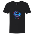 T-Shirts Black / X-Small MEGA ART Men's Premium V-Neck