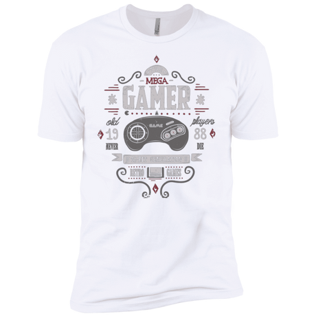 T-Shirts White / YXS Mega Gamer Boys Premium T-Shirt