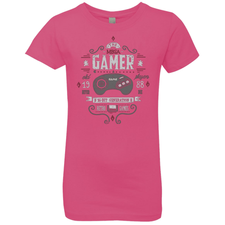 T-Shirts Hot Pink / YXS Mega Gamer Girls Premium T-Shirt