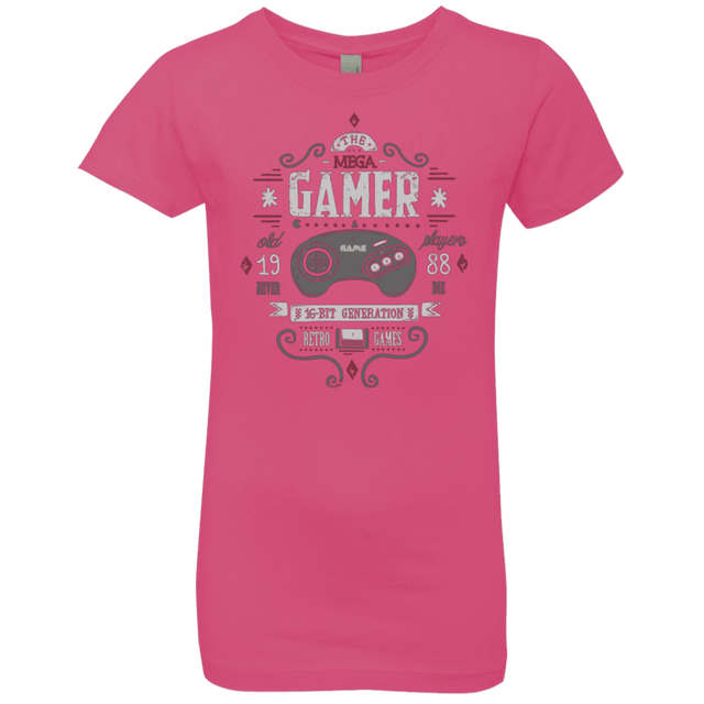 T-Shirts Hot Pink / YXS Mega Gamer Girls Premium T-Shirt