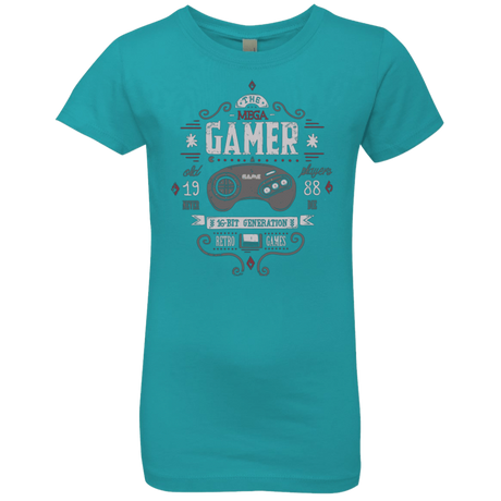 T-Shirts Tahiti Blue / YXS Mega Gamer Girls Premium T-Shirt