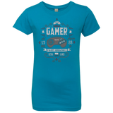 T-Shirts Turquoise / YXS Mega Gamer Girls Premium T-Shirt