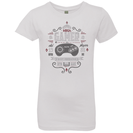 T-Shirts White / YXS Mega Gamer Girls Premium T-Shirt