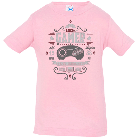 T-Shirts Pink / 6 Months Mega Gamer Infant Premium T-Shirt