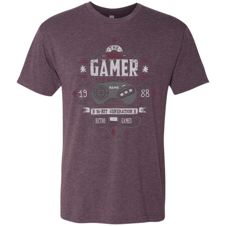 T-Shirts Vintage Purple / Small Mega Gamer Men's Triblend T-Shirt