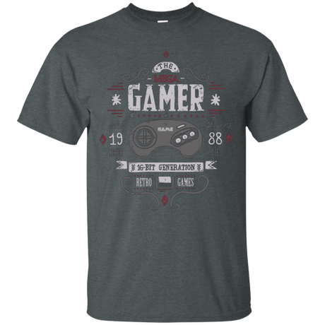 T-Shirts Dark Heather / Small Mega Gamer T-Shirt
