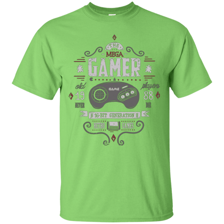 T-Shirts Lime / Small Mega Gamer T-Shirt