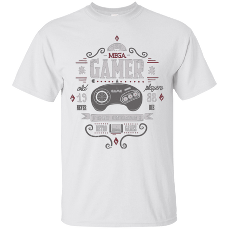 T-Shirts White / Small Mega Gamer T-Shirt