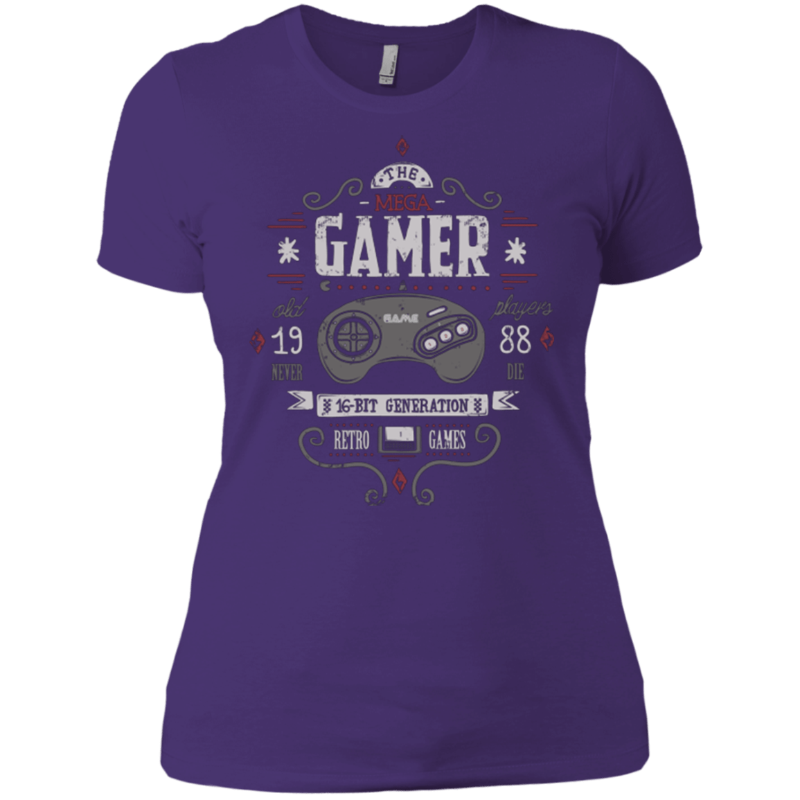 T-Shirts Purple / X-Small Mega Gamer Women's Premium T-Shirt