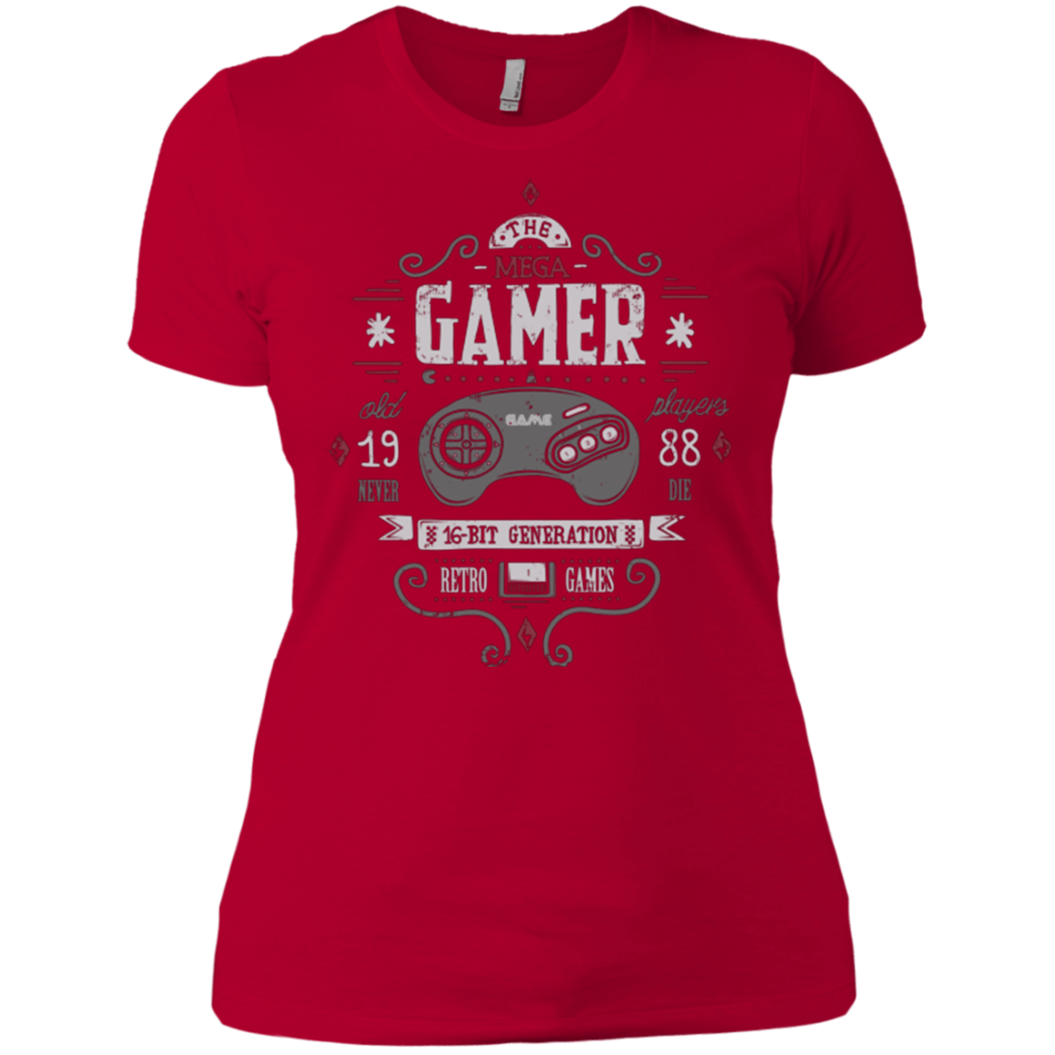 T-Shirts Red / X-Small Mega Gamer Women's Premium T-Shirt