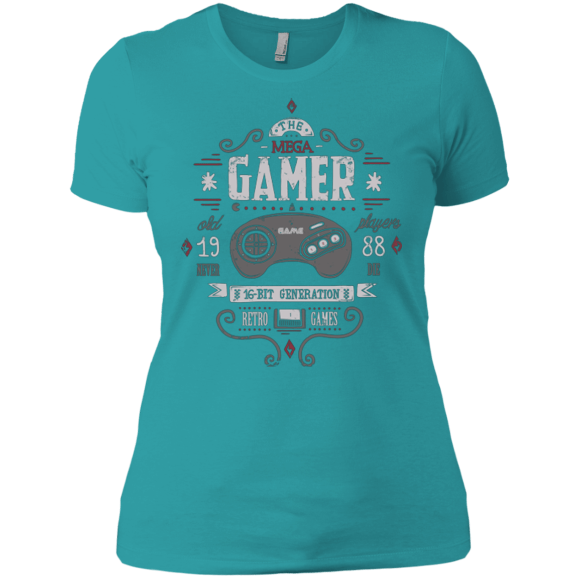 T-Shirts Tahiti Blue / X-Small Mega Gamer Women's Premium T-Shirt