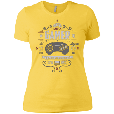 T-Shirts Vibrant Yellow / X-Small Mega Gamer Women's Premium T-Shirt