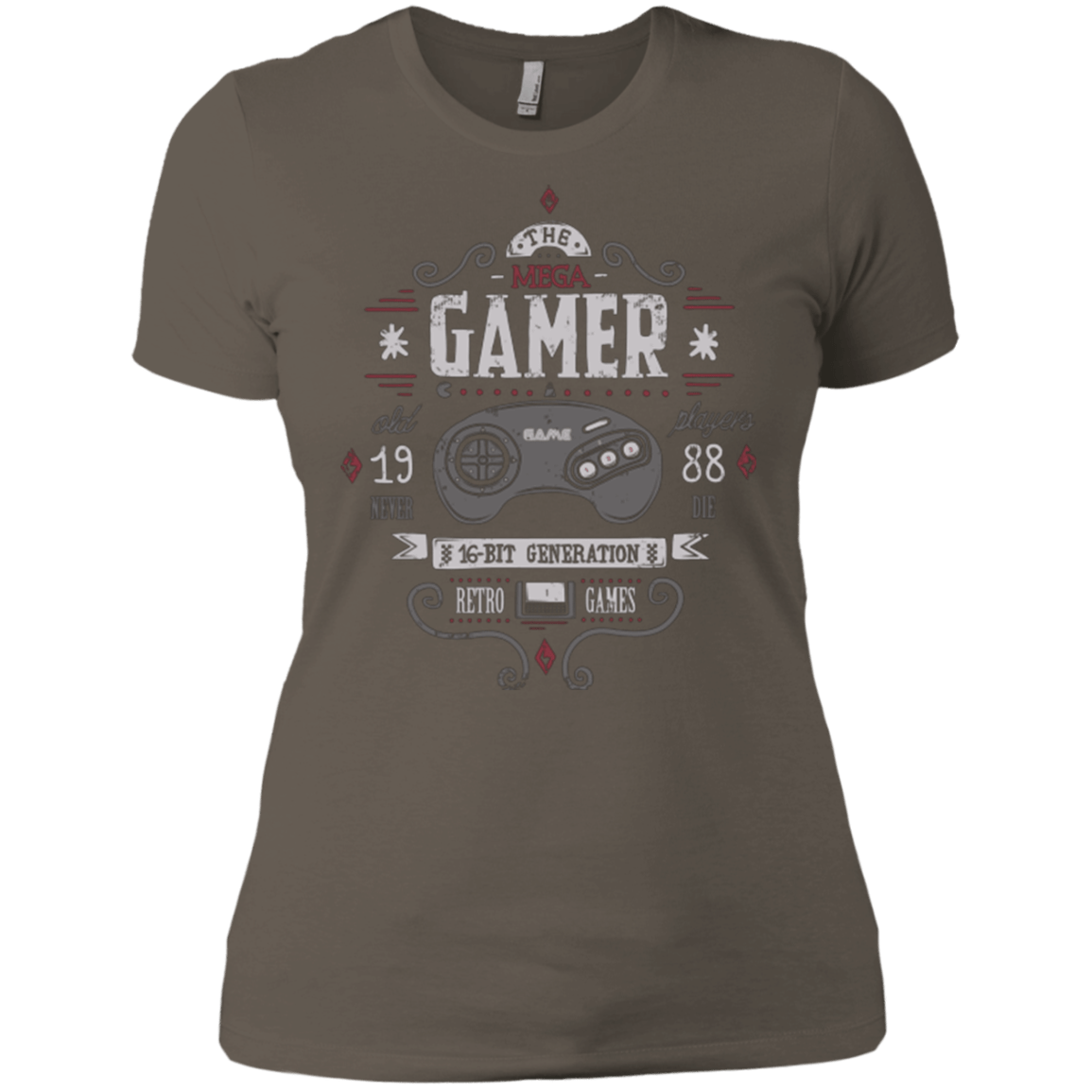 T-Shirts Warm Grey / X-Small Mega Gamer Women's Premium T-Shirt