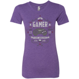 T-Shirts Purple Rush / Small Mega Gamer Women's Triblend T-Shirt