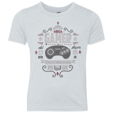 T-Shirts Heather White / YXS Mega Gamer Youth Triblend T-Shirt