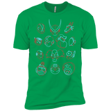 T-Shirts Kelly Green / YXS MEGA HEADS 2 Boys Premium T-Shirt