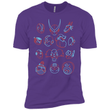 T-Shirts Purple Rush / YXS MEGA HEADS 2 Boys Premium T-Shirt