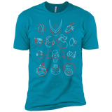 T-Shirts Turquoise / YXS MEGA HEADS 2 Boys Premium T-Shirt