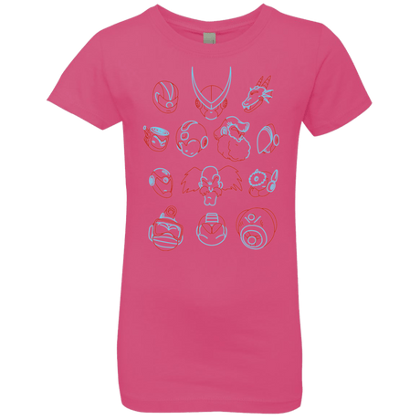 T-Shirts Hot Pink / YXS MEGA HEADS 2 Girls Premium T-Shirt