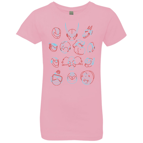 T-Shirts Light Pink / YXS MEGA HEADS 2 Girls Premium T-Shirt