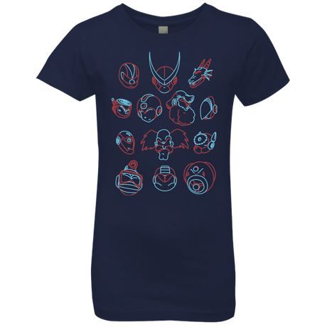 T-Shirts Midnight Navy / YXS MEGA HEADS 2 Girls Premium T-Shirt