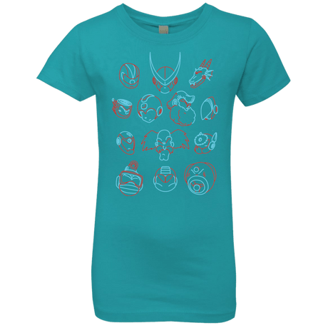 T-Shirts Tahiti Blue / YXS MEGA HEADS 2 Girls Premium T-Shirt
