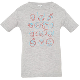 T-Shirts Heather Grey / 6 Months MEGA HEADS 2 Infant Premium T-Shirt