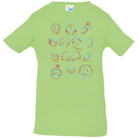 T-Shirts Key Lime / 6 Months MEGA HEADS 2 Infant Premium T-Shirt