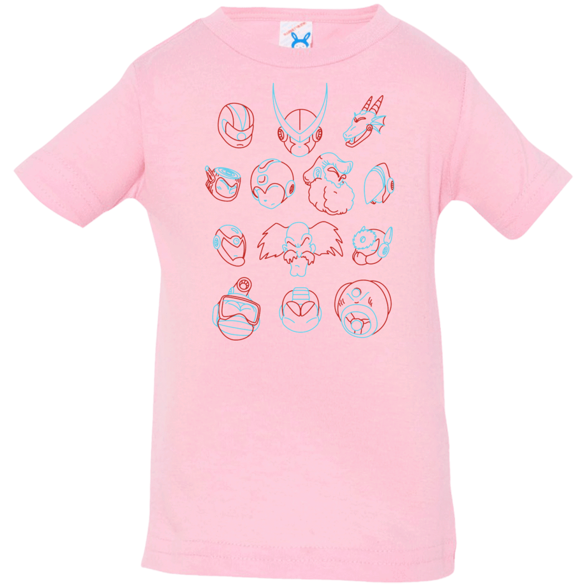 T-Shirts Pink / 6 Months MEGA HEADS 2 Infant Premium T-Shirt