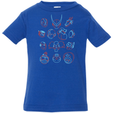 T-Shirts Royal / 6 Months MEGA HEADS 2 Infant Premium T-Shirt
