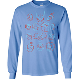 T-Shirts Carolina Blue / S MEGA HEADS 2 Men's Long Sleeve T-Shirt