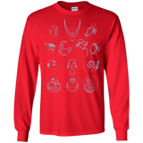 T-Shirts Red / S MEGA HEADS 2 Men's Long Sleeve T-Shirt