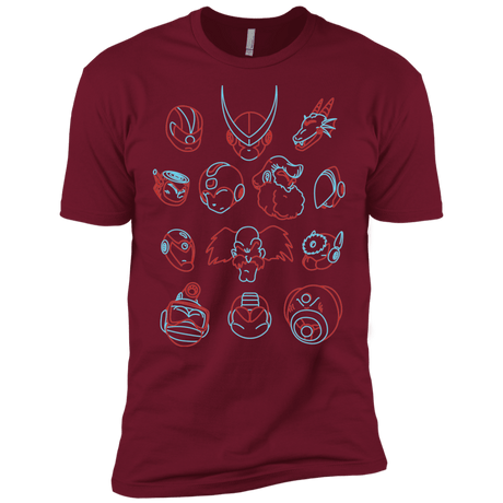 T-Shirts Cardinal / X-Small MEGA HEADS 2 Men's Premium T-Shirt