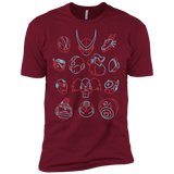 T-Shirts Cardinal / X-Small MEGA HEADS 2 Men's Premium T-Shirt