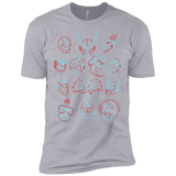T-Shirts Heather Grey / X-Small MEGA HEADS 2 Men's Premium T-Shirt