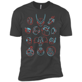 T-Shirts Heavy Metal / X-Small MEGA HEADS 2 Men's Premium T-Shirt