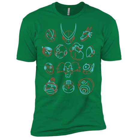 T-Shirts Kelly Green / X-Small MEGA HEADS 2 Men's Premium T-Shirt