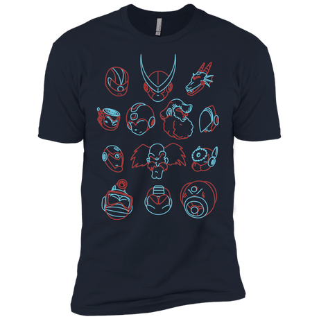 T-Shirts Midnight Navy / X-Small MEGA HEADS 2 Men's Premium T-Shirt